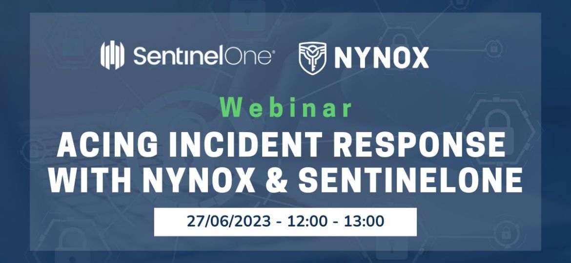 Nynox Webinar - SentinelOne 1